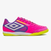 Chuteira Futsal Umbro Pro 5 Bump Club Pink